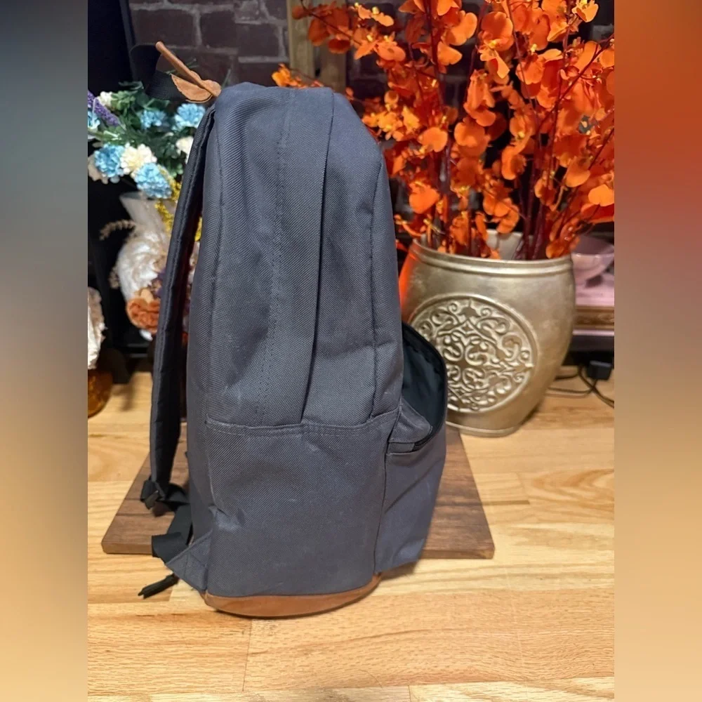 Empyre Gray Backpack with Brown Accents